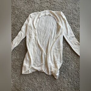 A New Day White Cardigan Sweater